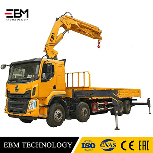 EBM 10 ton Hydraulic Manipulator 6.3 8 10 12 Building Engineering & Construction Machinery Lifting Mobile Knuckle Boom Floding Arm Articulated Truck Mounted Crane With Pump